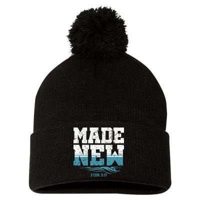 Made New Baptism Christian For  Pom Pom 12in Knit Beanie