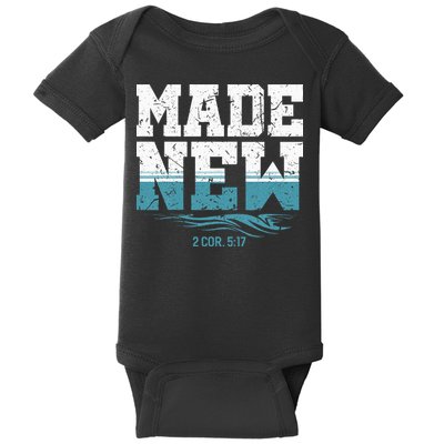 Made New Baptism Christian For  Baby Bodysuit
