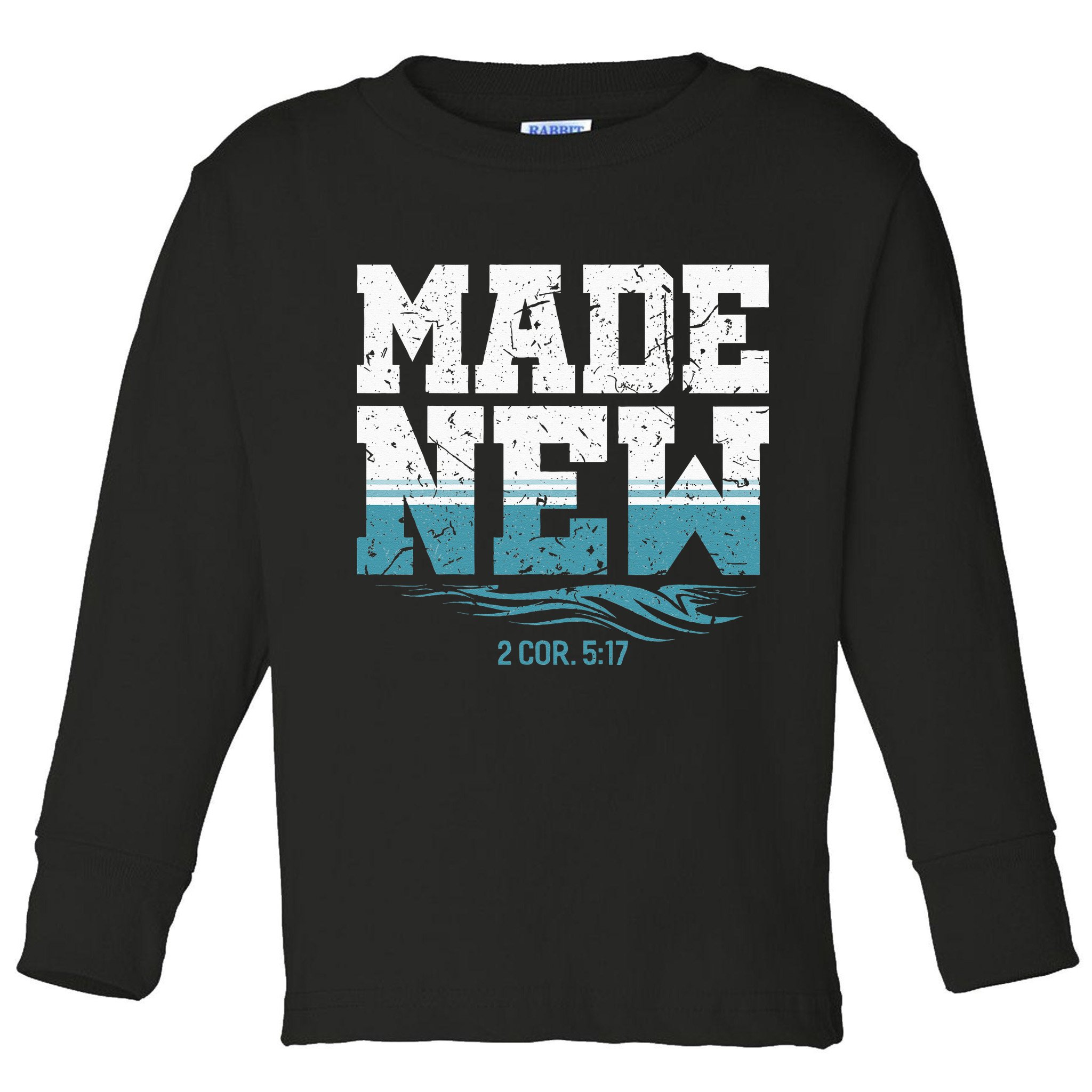 Made New Baptism Christian For  Toddler Long Sleeve Shirt