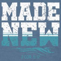 Made New Baptism Christian For  Garment-Dyed Sweatshirt