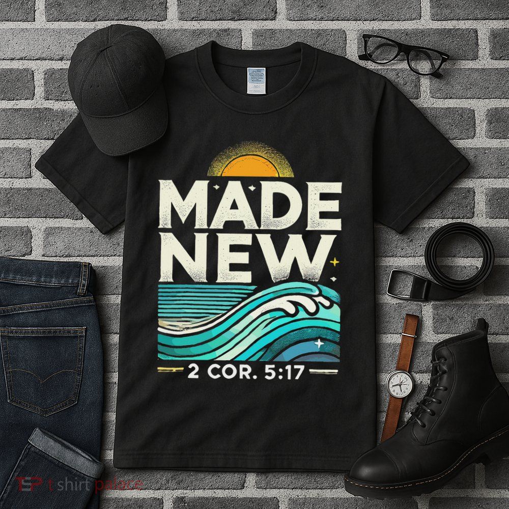 Made New Baptism Christian S For Youth Baptized Tall T-Shirt