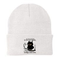 My Nice Button Is Out Of Order But My Bite Me Button Works Cool Gift Beanie