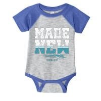 Made New Baptism Christian For Baptized Infant Baby Jersey Bodysuit