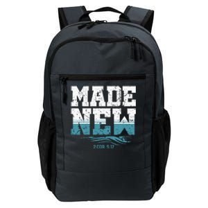 Made New Baptism Christian For Baptized Daily Commute Backpack