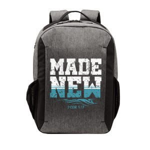 Made New Baptism Christian For Baptized Vector Backpack