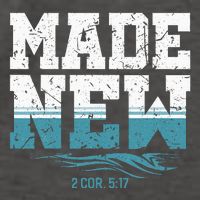 Made New Baptism Christian For Baptized Vector Backpack