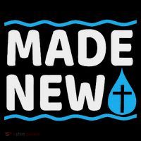 Made New Baptism High Crown Mesh Back Trucker Hat