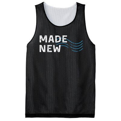 Made New Baptism Mesh Reversible Basketball Jersey Tank