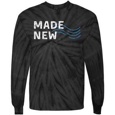 Made New Baptism Tie-Dye Long Sleeve Shirt