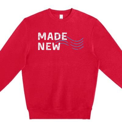 Made New Baptism Premium Crewneck Sweatshirt