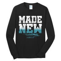 Made New Baptism Christian For Baptized Tall Long Sleeve T-Shirt