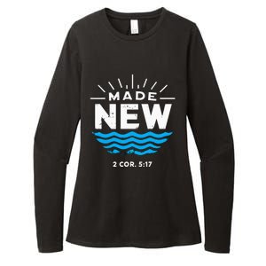 Made New Baptized For Adults Baptism Womens CVC Long Sleeve Shirt