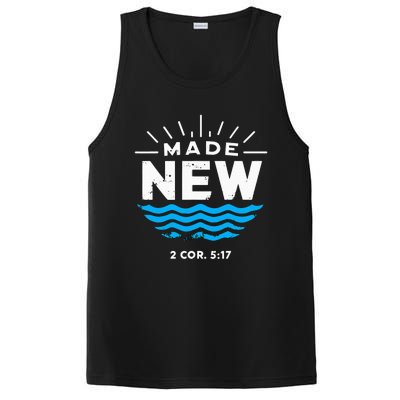 Made New Baptized For Adults Baptism PosiCharge Competitor Tank