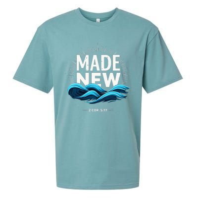 Made New Baptized Baptism Sueded Cloud Jersey T-Shirt