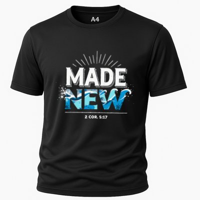 Made New Baptized Baptism Cooling Performance Crew T-Shirt