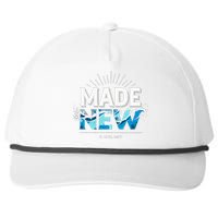 Made New Baptized Baptism Snapback Five-Panel Rope Hat