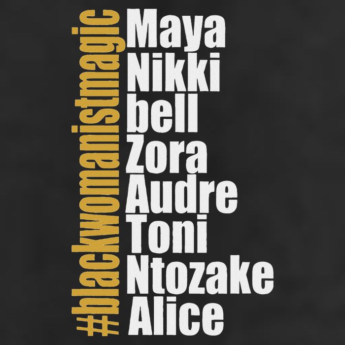Maya Nikki Bell Zora Audre Toni Ntozake Alice Womanism Magic Garment-Dyed Heavyweight T-Shirt