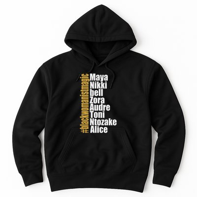 Maya Nikki Bell Zora Audre Toni Ntozake Alice Womanism Magic Hoodie