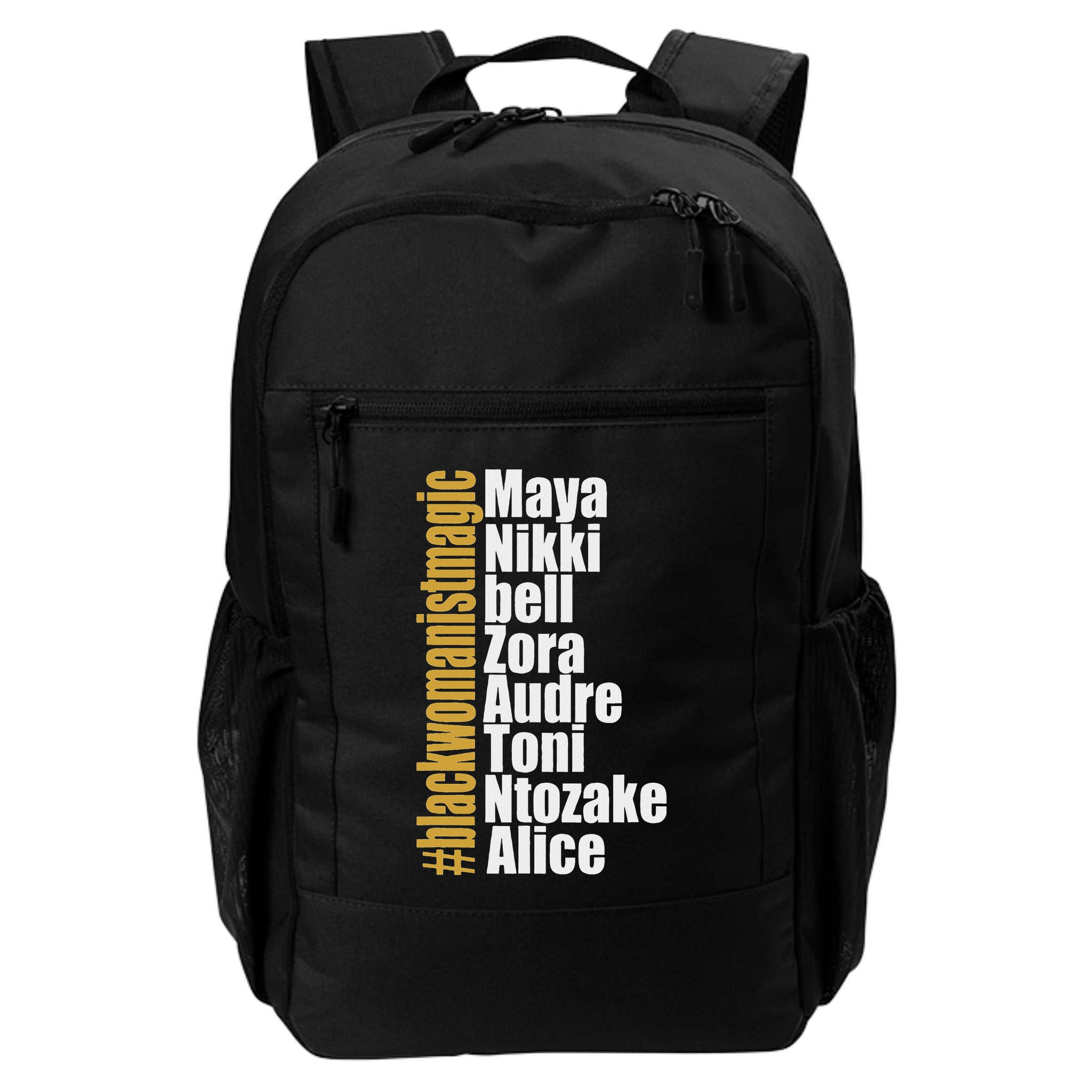 Maya Nikki Bell Zora Audre Toni Ntozake Alice Womanism Magic Backpack