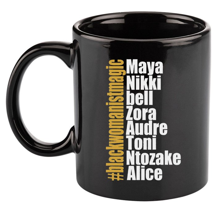 Maya Nikki Bell Zora Audre Toni Ntozake Alice Womanism Magic 11oz C Handle Ceramic Mug