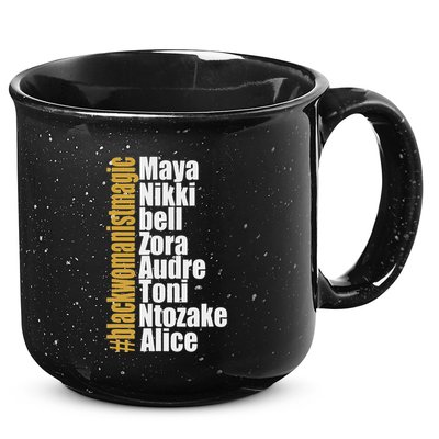 Maya Nikki Bell Zora Audre Toni Ntozake Alice Womanism Magic 15oz Campfire Ceramic Mug