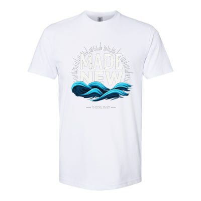 Made New Baptized Baptism Gift Softstyle® CVC T-Shirt