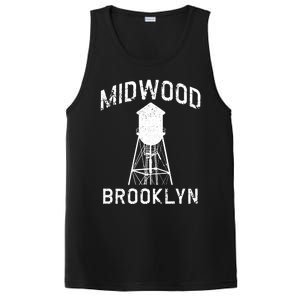 Midwood Nyc Brooklynite Gift Brooklyn Water Tower Gift PosiCharge Competitor Tank