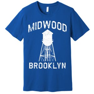 Midwood Nyc Brooklynite Gift Brooklyn Water Tower Gift Premium T-Shirt