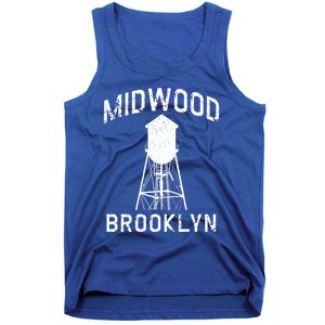 Midwood Nyc Brooklynite Gift Brooklyn Water Tower Gift Tank Top