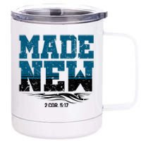 Made New Baptism Christian 12 oz Stainless Steel Tumbler Cup