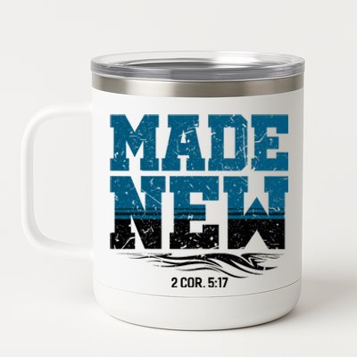 Made New Baptism Christian 12 oz Stainless Steel Tumbler Cup