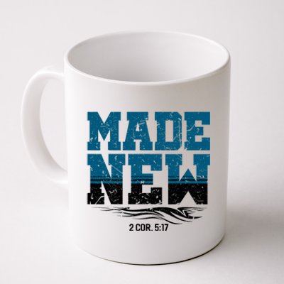 Made New Baptism Christian Coffee Mug