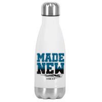 Made New Baptism Christian Stainless Steel Insulated Water Bottle