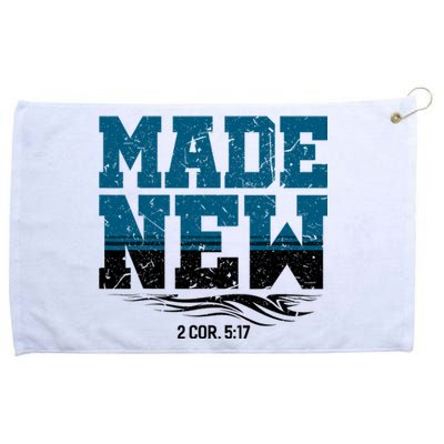 Made New Baptism Christian Grommeted Golf Towel