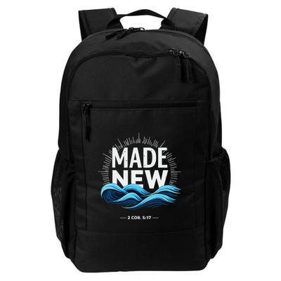 Made New Baptized Baptism Daily Commute Backpack