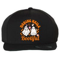 Making Nails Bootiful Halloween For Nail Technicians Artists Wool Snapback Cap