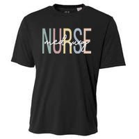 MedicalSurgical Nursing Boho Med Surg Nurse Cooling Performance Crew T-Shirt