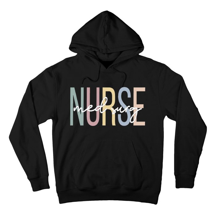 MedicalSurgical Nursing Boho Med Surg Nurse Hoodie