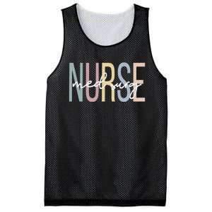 MedicalSurgical Nursing Boho Med Surg Nurse Mesh Reversible Basketball Jersey Tank