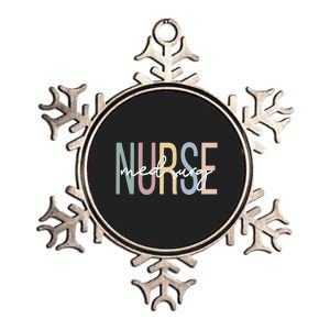 MedicalSurgical Nursing Boho Med Surg Nurse Metallic Star Ornament