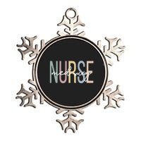 MedicalSurgical Nursing Boho Med Surg Nurse Metallic Star Ornament