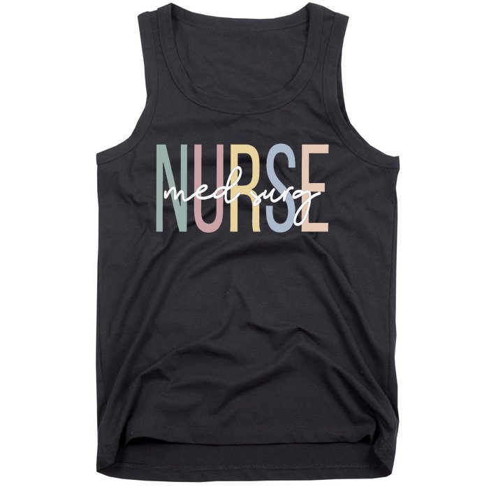 MedicalSurgical Nursing Boho Med Surg Nurse Tank Top