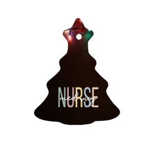 MedicalSurgical Nursing Boho Med Surg Nurse Ceramic Tree Ornament