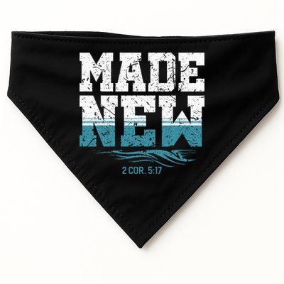 Made New Baptism Christian USA-Made Doggie Bandana