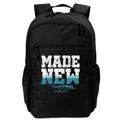 Made New Baptism Christian Backpack