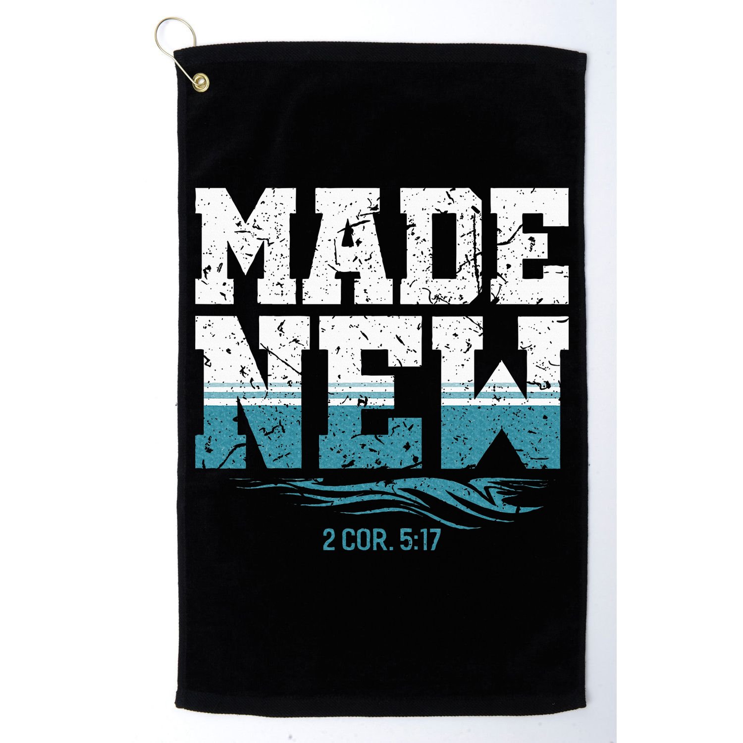 Made New Baptism Christian Golf Towel