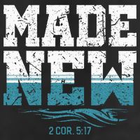 Made New Baptism Christian Golf Towel