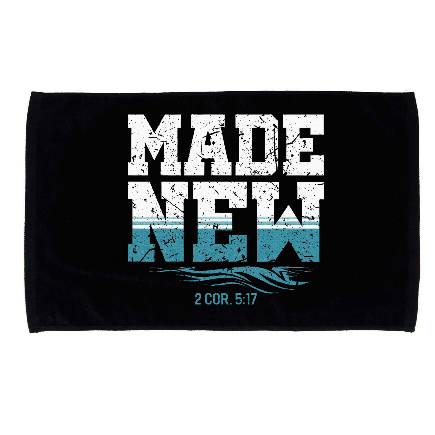 Made New Baptism Christian Microfiber Hand Towel