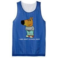 My New Character Is A Chill Guy Meme Funny Chill Guy Meme Mesh Reversible Basketball Jersey Tank