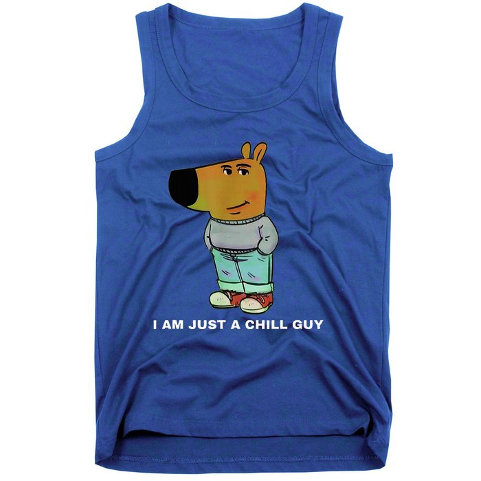 My New Character Is A Chill Guy Meme Funny Chill Guy Meme Tank Top